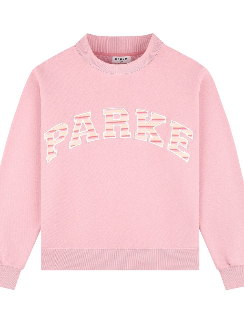 Parke Varsity Mockneck Sweetpea NWT - Picture 2 of 9
